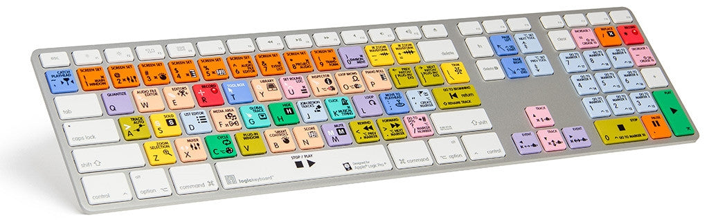 Mac Inglés US Large letras mayúsculas pegatinas teclado para PC, portátil,  de computadora nuevo tipo de letra.