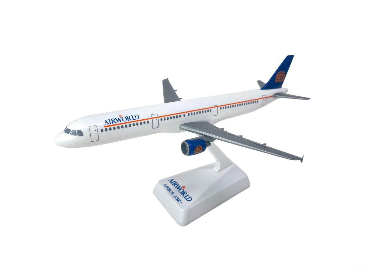 Airworld Airbus A321-200 Airplane Miniature Model Snap Fit Kit — AramediA