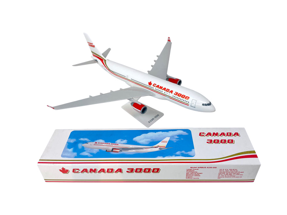 Flight Miniatures Canada 3000 A330-200 1:200 Scale Model Airplane
