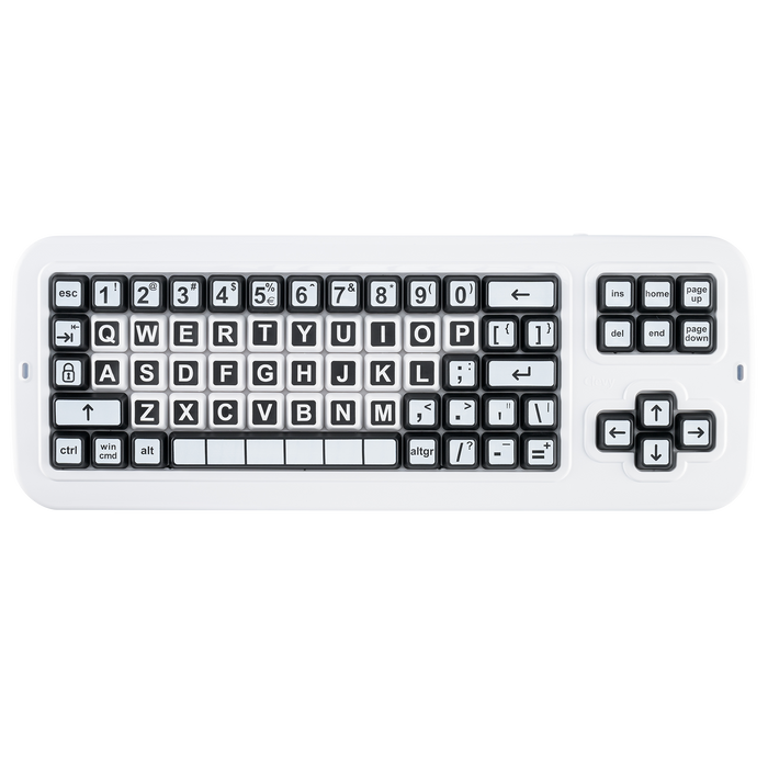 Clevy Contrast Keyboard 3 Tri-Mode