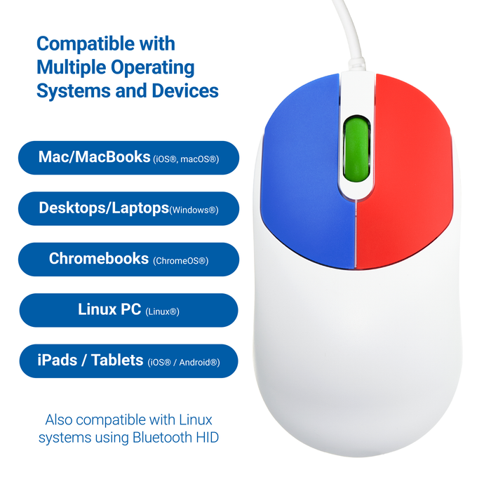 Souris optique USB pour enfants Clevy