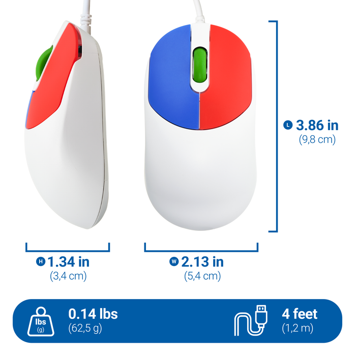 Souris optique USB pour enfants Clevy