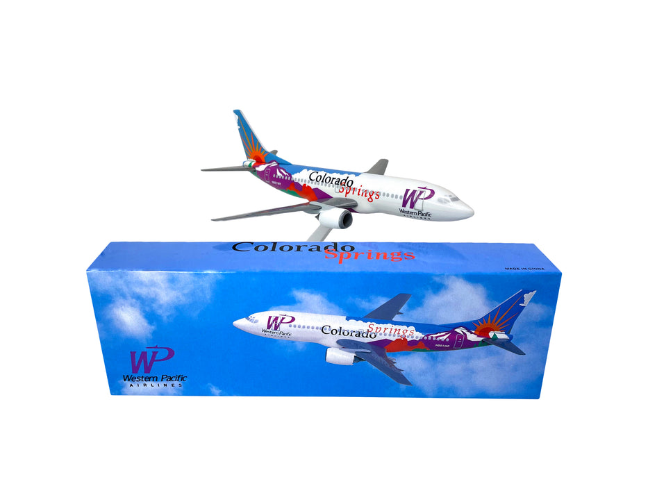 Flight Miniatures Western Pacific Colorado 737-300 1:200 Scale Model Airplane
