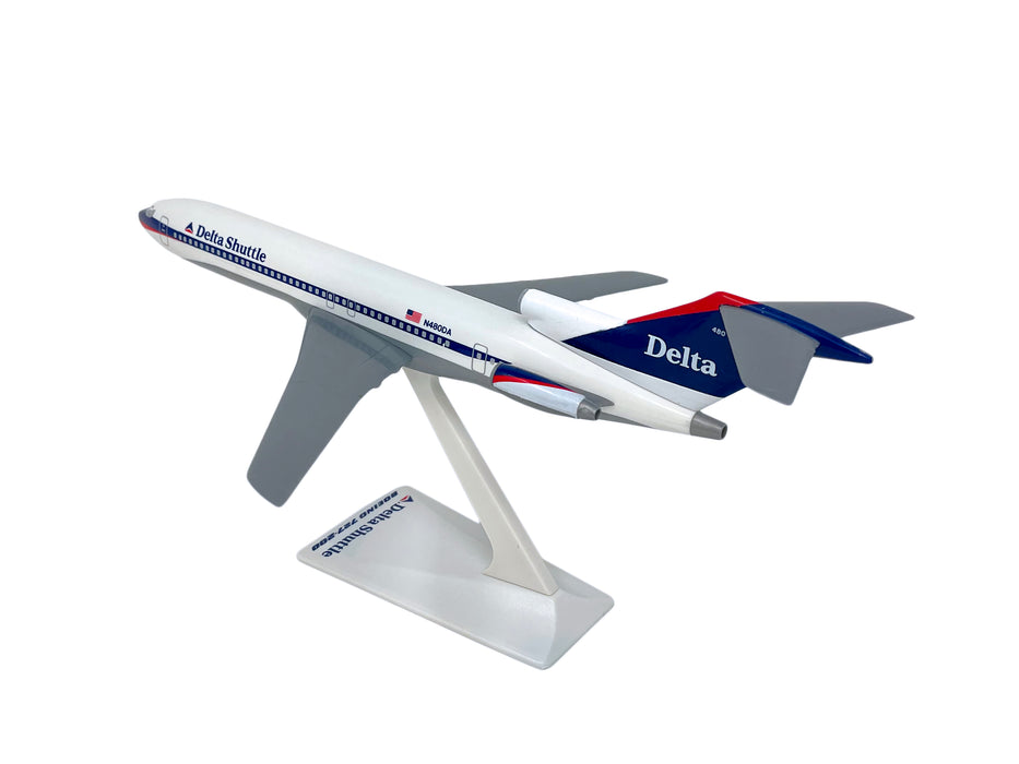 Delta Shuttle (97-00) Boeing 727-200 Avion Miniature Modèle Plastique Snap Fit 1:200 Part # ABO-72720H-033