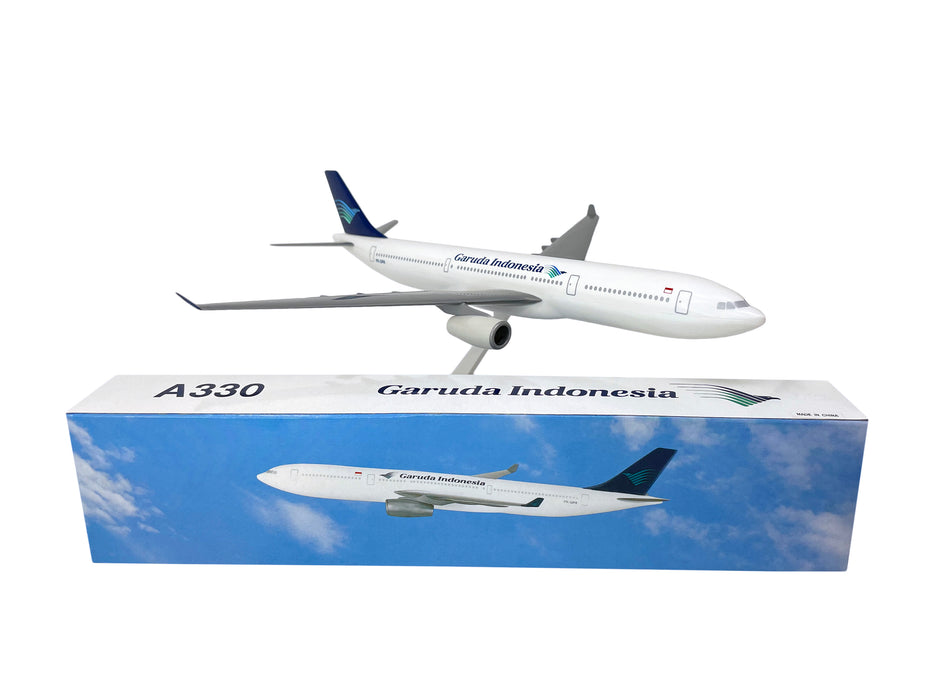 Garuda Indonesia A330-300 Modelo de avión en miniatura Plástico Snap-Fit 1:200 Parte # AAB-33030H-005