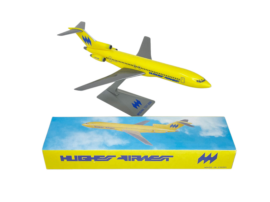 Hughes Airwest 727-200 Airplane Miniature Model Plastic Snap-Fit 1:200 Part#ABO-72720H-017