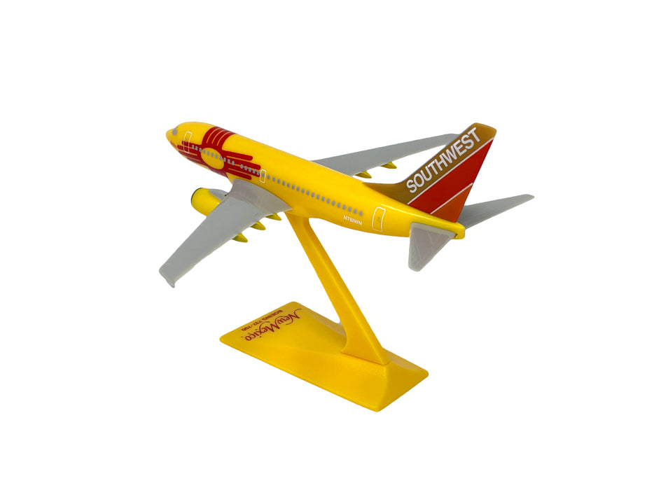 Southwest New Mexico 737-700 Airplane Miniature Model Plastic Snap Fit 1:200 Part# ABO-73770H-005