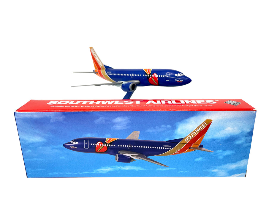Flight Miniatures Southwest Triple Crown 737-300 1:200 Scale Model Airplane