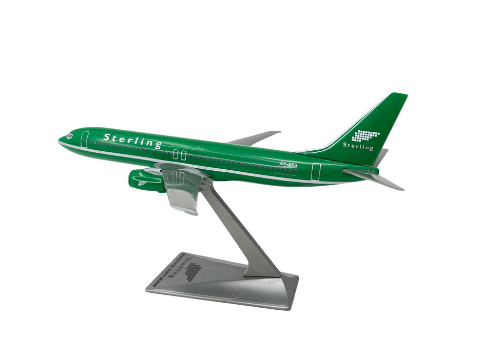 Flight Miniatures Sterling "Green" 737-800 1:200 Scale Model Airplane