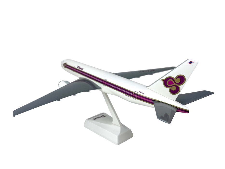Thai Airline (77-05) 777-200 Modèle miniature d'avion en plastique Snap Fit 1:200 Part # ABO-77720H-008