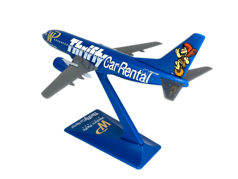 Western Pacific Thrifty 737-300 Avion Miniature Modèle Plastique Snap-Fit 1:200 Pièce # ABO-73730H-011