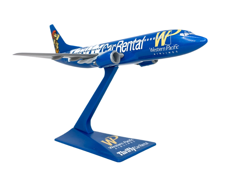 Western Pacific Thrifty 737-300 Avion Miniature Modèle Plastique Snap-Fit 1:200 Pièce # ABO-73730H-011