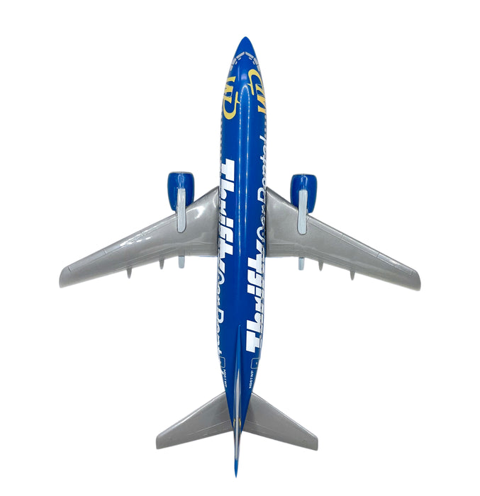 Western Pacific Thrifty 737-300 Avion Miniature Modèle Plastique Snap-Fit 1:200 Pièce # ABO-73730H-011