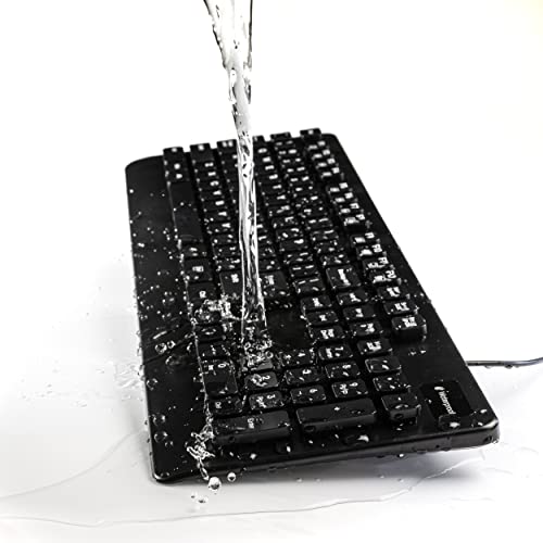 ALT Waterproof Membrane Keyboard - USB Wired Computer Keyboard # 103107