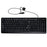 ALT Waterproof Membrane Keyboard & Mouse Black with Office Mouse Desk Pad, Clear Textured Desk Mat - USB Wired Computer Keyboard # 103108-103107