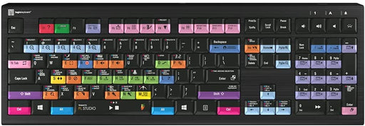 Logickeyboard Designed for FL Studio 20 Compatible with Win 7-10 Astra 2 Backlit Keyboard # LKB-FLS-A2PC-US