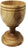 Olive Wood Handcrafted in The Holy Land by Artisans Egg Cup Holders for Hard Boiled Eggs & Soft Boiled Egg, for Breakfast, Brunch, Kitchen - (7.5 x 5 cm) or (3" x 2" inches)