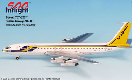 SOUDAN AIRWAYS ST-AFB 707-3J8 1:500