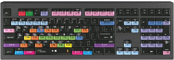 Logickeyboard Image-Line FL Studio 20 Astra 2 Backlit Keyboard