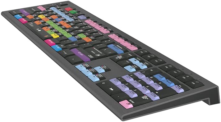 Logickeyboard Designed for Image-Line FL Studio 20 • Compatible with macOS - Astra 2 Backlit Keyboard # LKB-FLS-A2M-US