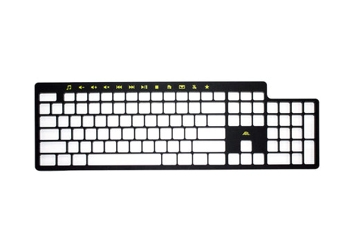 ALT ClearKeys Keyguard Custom Made for Alt ClearKeys Keyboard Large Print for The Visually impaired # 103149