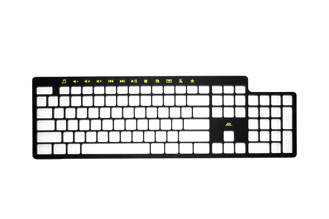 ALT ClearKeys Keyboard Large Print USB Wired Computer Keyboard (Yellow