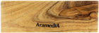 AramediA Crèche en bois d'olivier fabriquée à la main de la Terre Sainte ; Dimensions : 4 x 1,5 x 3,75 pouces