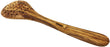 Spatule percée en bois d'olivier faite à la main Ustensile décoratif et de cuisine Fait à la main et sculpté à la main par des artisans - 15,25 x 4 x 0,3 (pouces)
