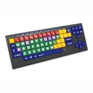 AbleNet KinderBoard Large Key child Keyboard Color-coded vowels Colored