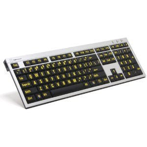 LogicKeyboard XLPrint PC Slim Line Keyboard with Large Print