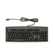 Keyboard SimplyPlugo Brand by Solidtek - Standard US English Black Wired USB Keyboard