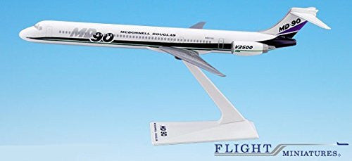 McDonnell Douglas Demo MD-90 Avion Miniature Modèle Plastique Snap-Fit 1:200 Pièce # AMD-09000H-001