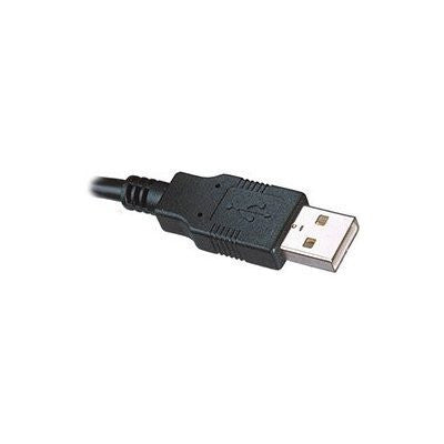 Clavier USB filaire noir portugais pour Windows - Clavier de langue portugaise noir avec lettres blanches USB filaire (Windows)