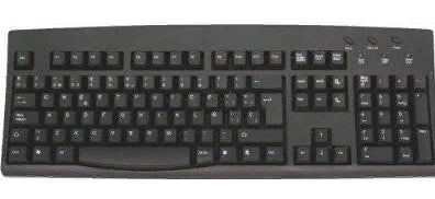 Spanish Wired USB Connector Keyboard