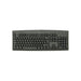Keyboard SimplyPlugo Brand by Solidtek - Standard US English Black Wired USB Keyboard