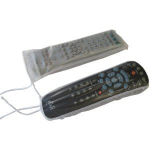 Paquete de 10 fundas desechables para control remoto de TV - La funda se ajusta de forma segura - Borde elástico cosido, mide 8.5" x 3"