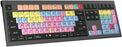 Logickeyboard Designed for Avid Pro Tools 2018 Compatible with macOS - Astra 2 Backlit Keyboard # LKB-PT-A2M-US