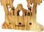AramediA Olive Wood Christmas Ornament Nativity Scene Handcrafted in The Holy Land by Artisans- 4" x 1.5" x 3.5" (inches)