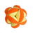 Bola de rompecabezas de felpa hecha a mano - Medidas (6" x 6" x 6") - Hecho por mujeres artesanas