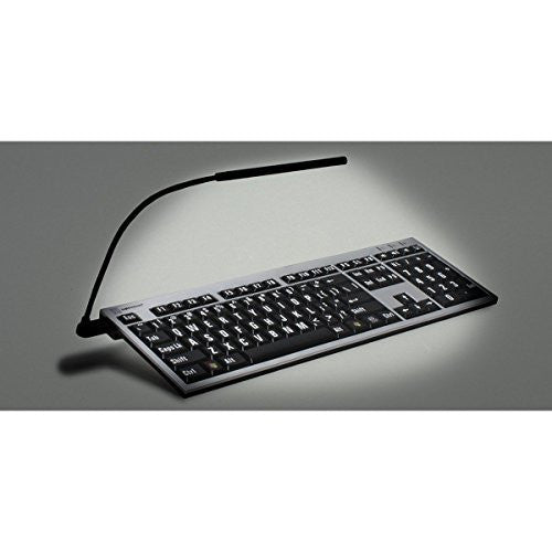 LogicLight Black USB Lamp for Keyboards and Laptops By LogicKeyboard