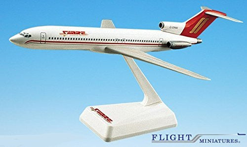 Sabre Airways Boeing 727-200 Avion Miniature Modèle Plastique Snap-Fit Échelle 1:200 Pièce # AABO-72720H-025