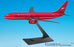 Sterling "Red" 737-800 Airplane Miniature Model Plastic Snap-Fit 1:200 Part# ABO-73780H-018