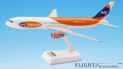 MyTravel 767-300 Modelo de avión en miniatura Plástico Snap Fit 1:200 Parte # ABO-76730H-039
