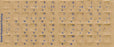 Autocollants clavier grec - Étiquettes - Superpositions avec caractères bleus pour clavier d'ordinateur blanc