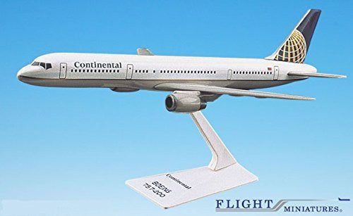 Continental (91-10) Boeing 757-200 Avion Miniature Modèle Plastique Snap Fit 1:200 Pièce # ABO-75720H-022