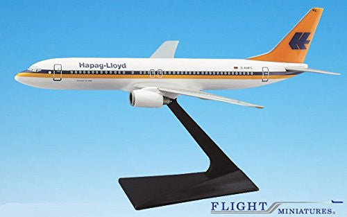 Hapag Lloyd (86-01) Boeing 737-800 Modelo de avión en miniatura Plástico Snap Fit 1:200 Parte # ABO-73780H-004