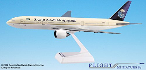 Boeing 777-200 Arabie Saoudite Modèle à l'échelle 1/200 #ABO-77720H-015