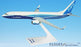 Boeing Demo (04-Cur) 737-900w Modelo de avión en miniatura Plástico Snap Fit 1:200 Parte # ABO-73790H-005