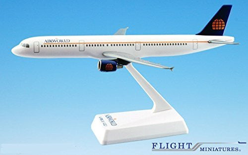 Airworld Airbus A321-200 Airplane Miniature Model Snap Fit Kit 1:200 Part# AAB-32100H-006