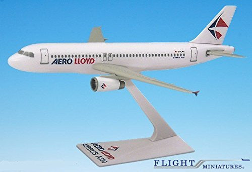 Aerolloyd (96-03) Airbus A320-200 Airplane Miniature Model Snap Fit Kit 1:200 Part# AAB-32020H-046